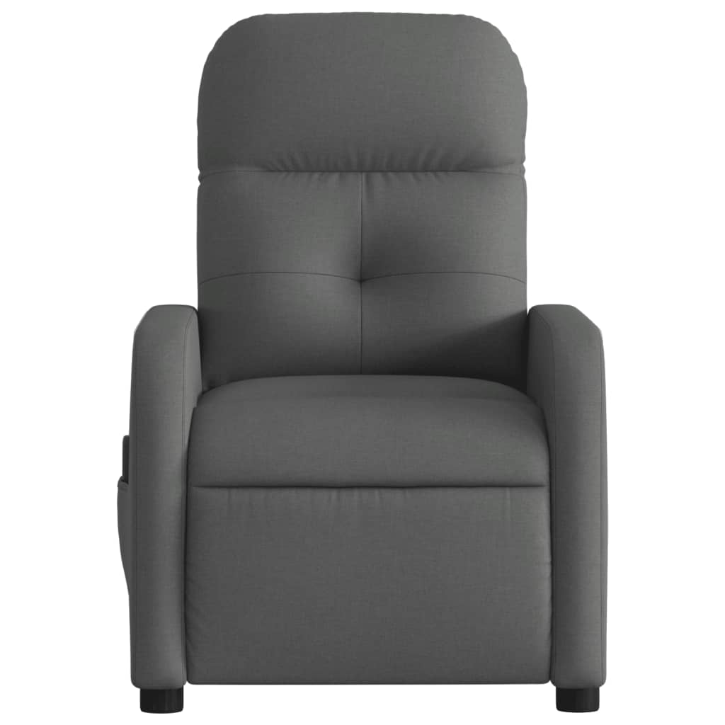 Massagestoel elektrisch verstelbaar stof donkergrijs is nu te koop bij PeponiXL, paradijselijk wonen!