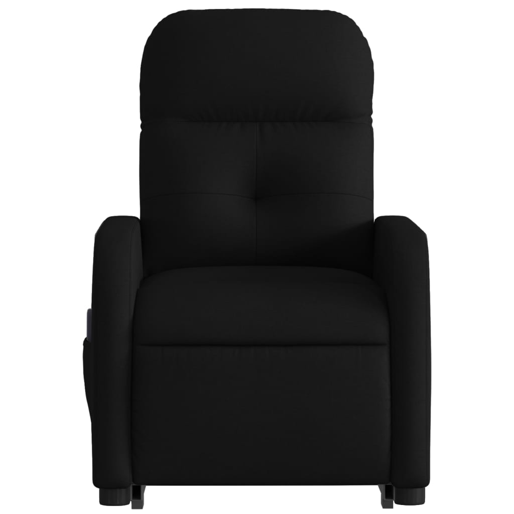 Sta-op-massagestoel verstelbaar stof zwart is nu te koop bij PeponiXL, paradijselijk wonen!