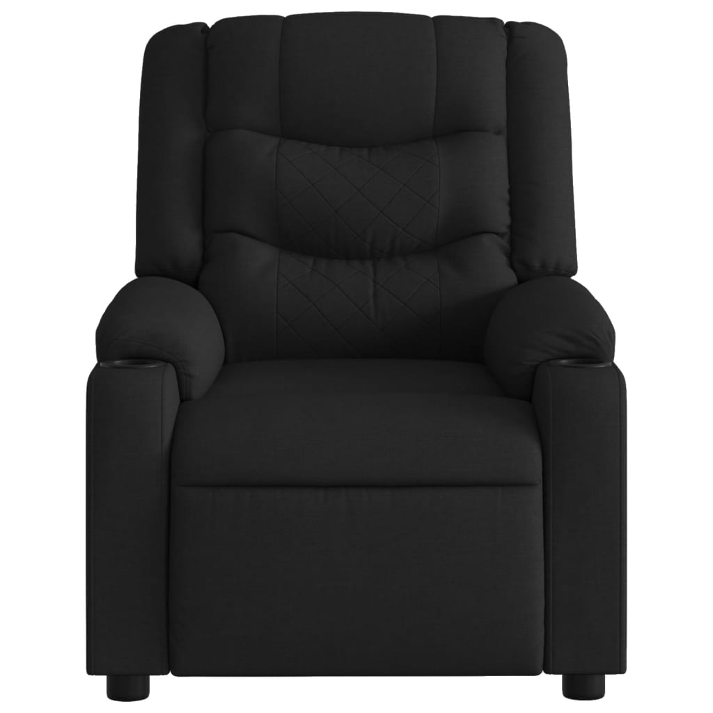 Massagestoel met zwarte stof is nu te koop bij PeponiXL, paradijselijk wonen!