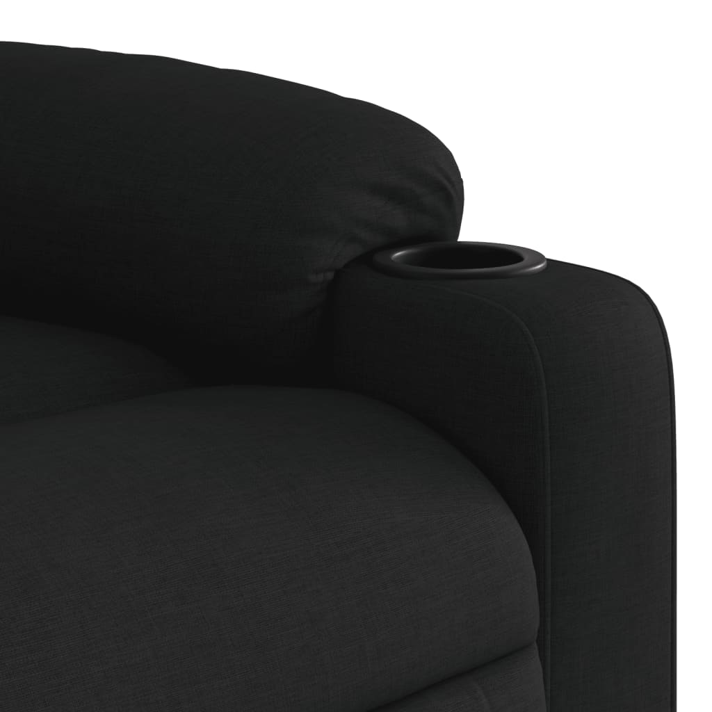 Massagestoel met zwarte stof is nu te koop bij PeponiXL, paradijselijk wonen!