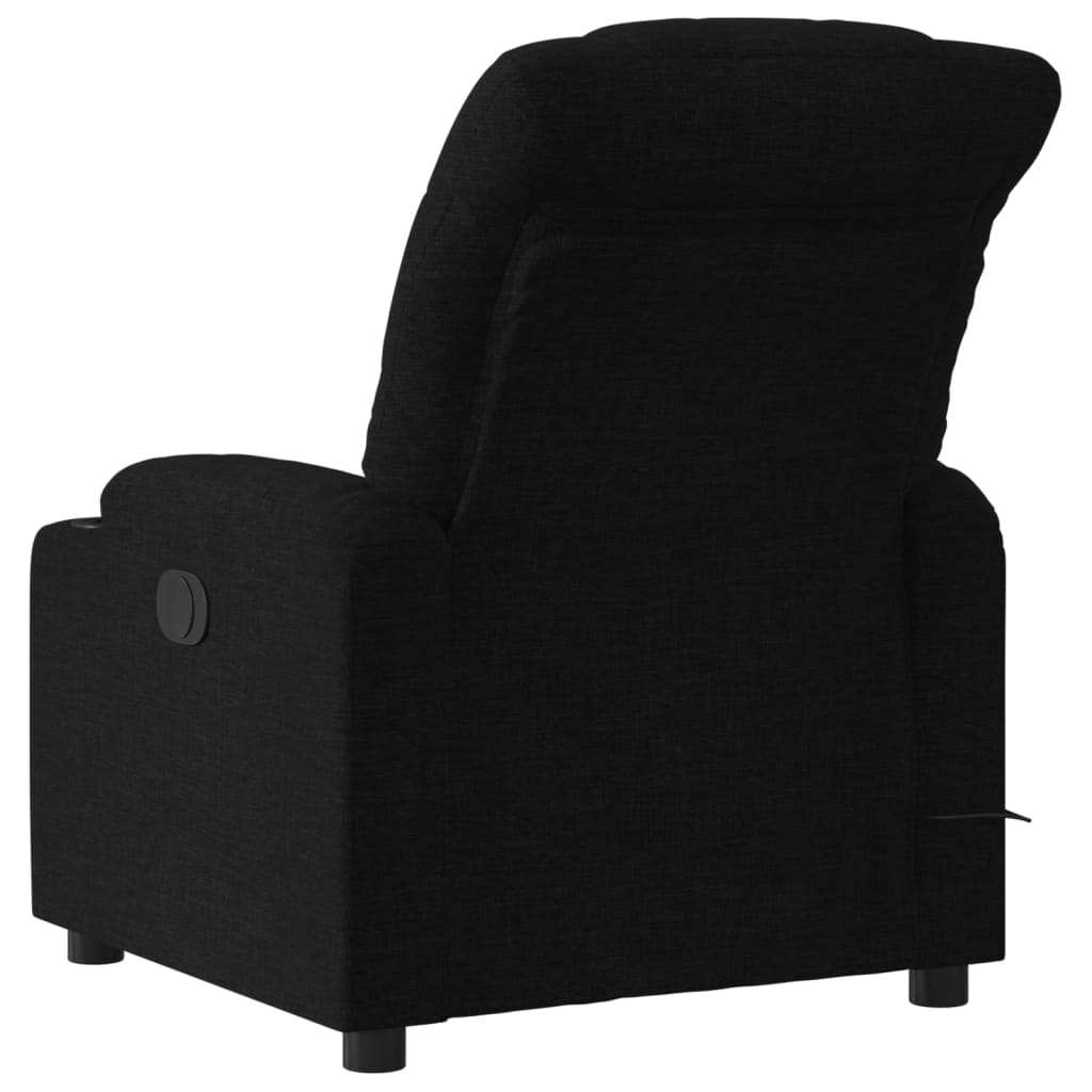 Massagestoel met zwarte stof is nu te koop bij PeponiXL, paradijselijk wonen!