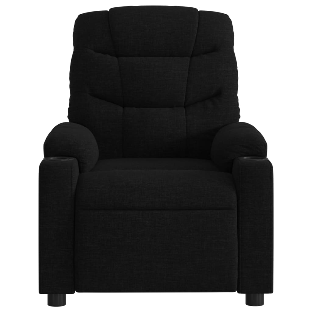 Massagestoel met zwarte stof is nu te koop bij PeponiXL, paradijselijk wonen!