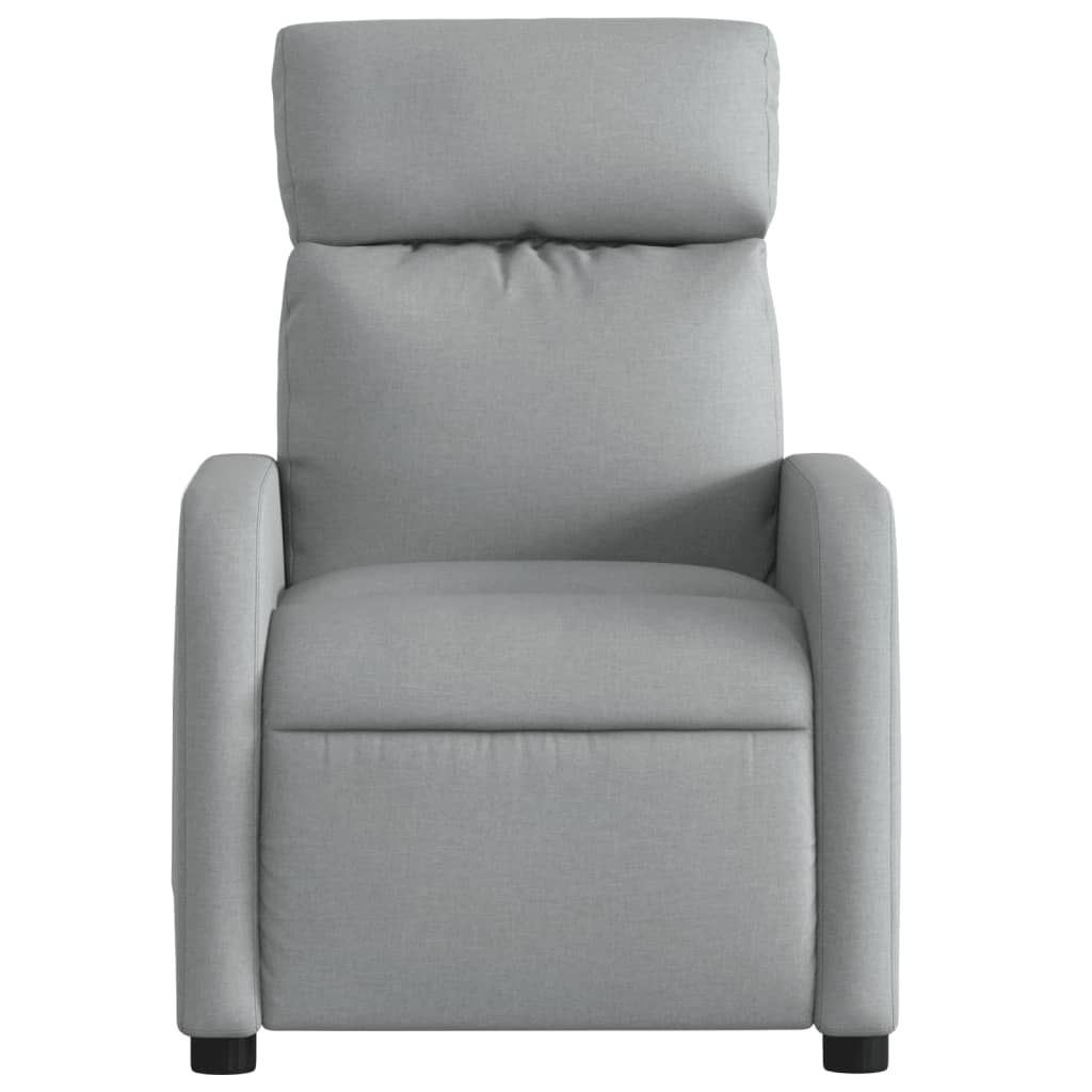 Massagestoel Lichtgrijze Stof is nu te koop bij PeponiXL, paradijselijk wonen!