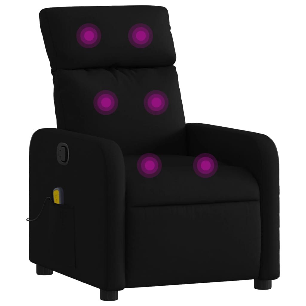 Massagestoel met Zwarte Stof is nu te koop bij PeponiXL, paradijselijk wonen!