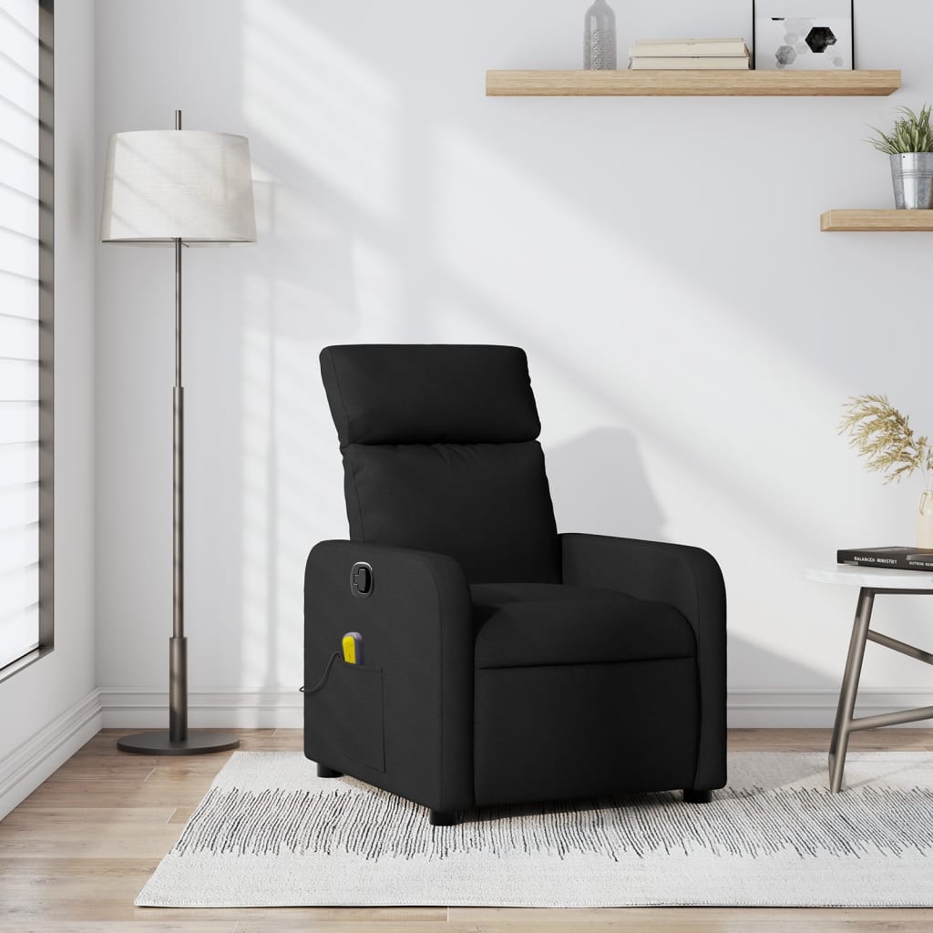 Massagestoel met Zwarte Stof is nu te koop bij PeponiXL, paradijselijk wonen!