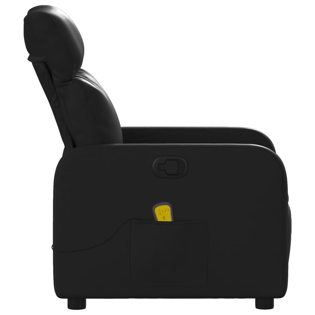 Massagestoel Kunstleer Zwart is nu te koop bij PeponiXL, paradijselijk wonen!