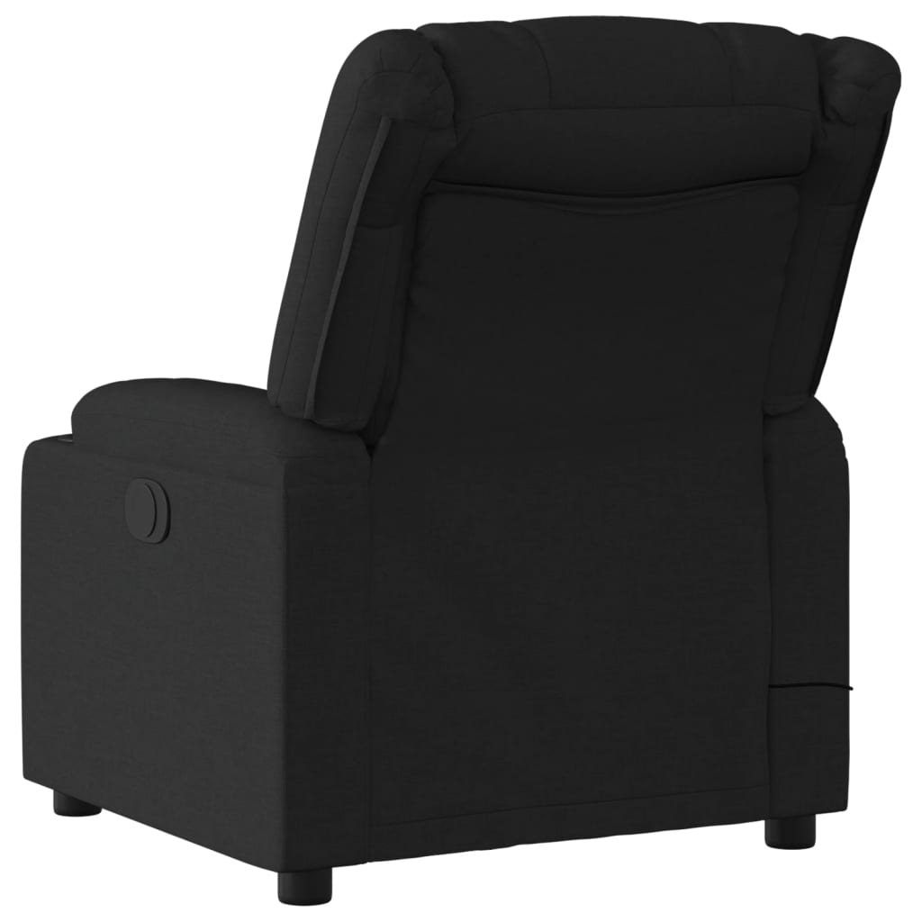 Massagestoel met zwarte stof is nu te koop bij PeponiXL, paradijselijk wonen!