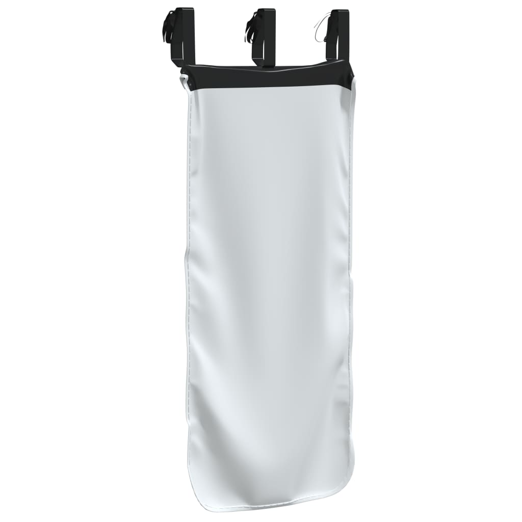 Gordijnen voor hoogslaper met tunnel polyester wit en zwart is nu te koop bij PeponiXL, paradijselijk wonen!