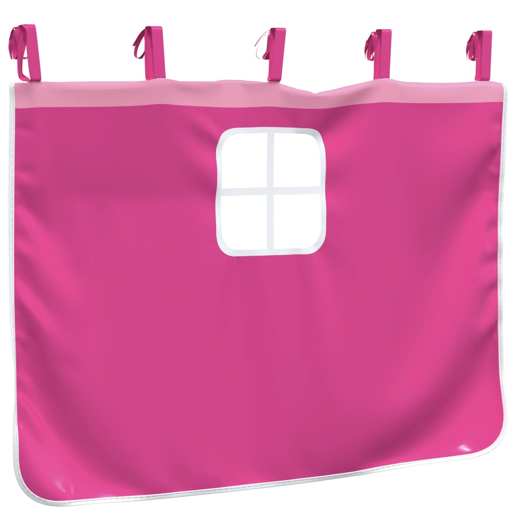 Gordijnen voor hoogslaper met tunnel polyester roze is nu te koop bij PeponiXL, paradijselijk wonen!