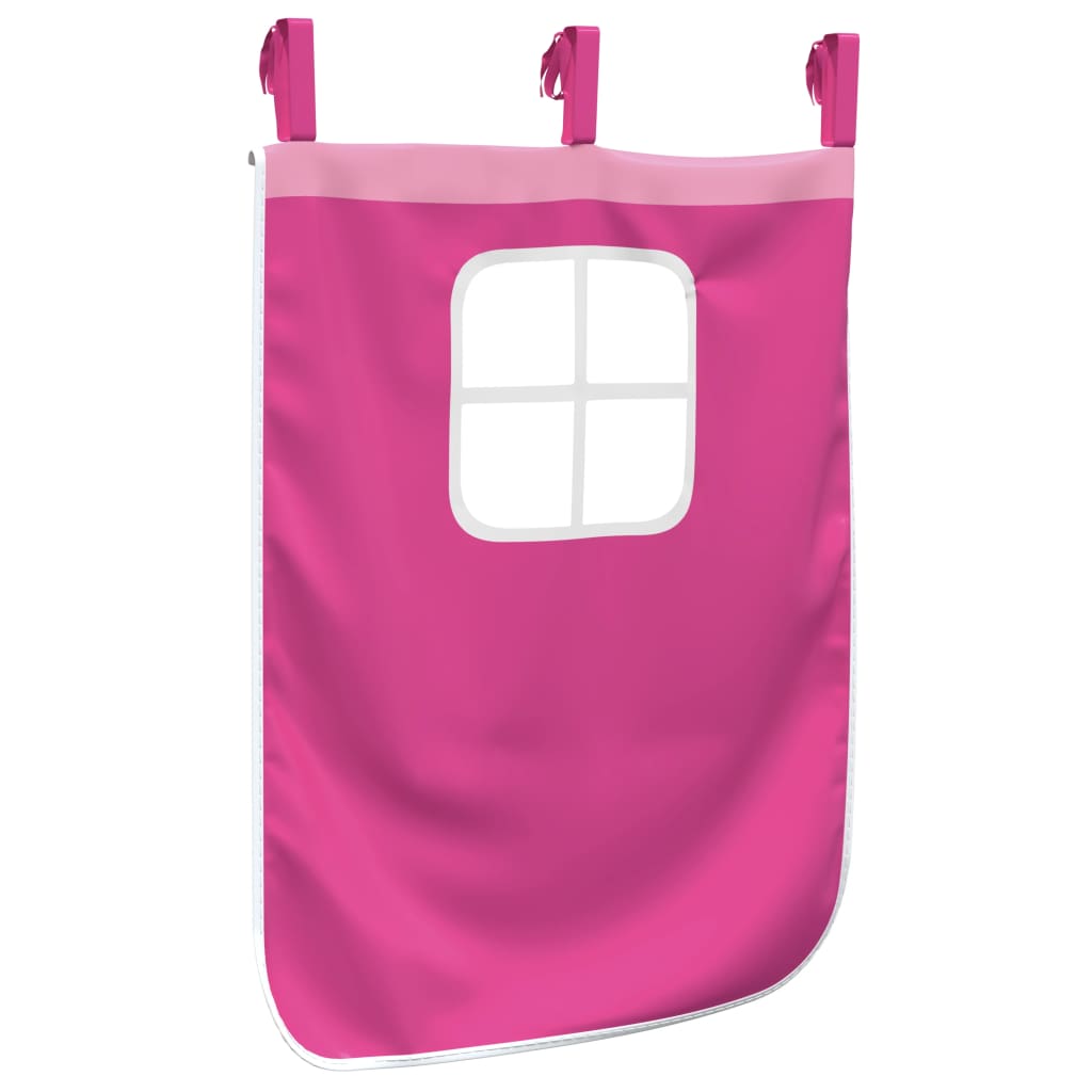 Gordijnen voor hoogslaper met tunnel polyester roze is nu te koop bij PeponiXL, paradijselijk wonen!