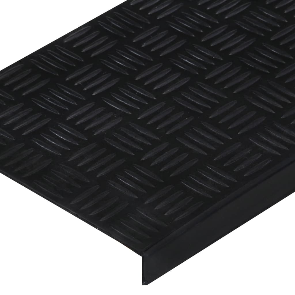 Trapmatten 10 st 25x75 cm rubber is nu te koop bij PeponiXL, paradijselijk wonen!