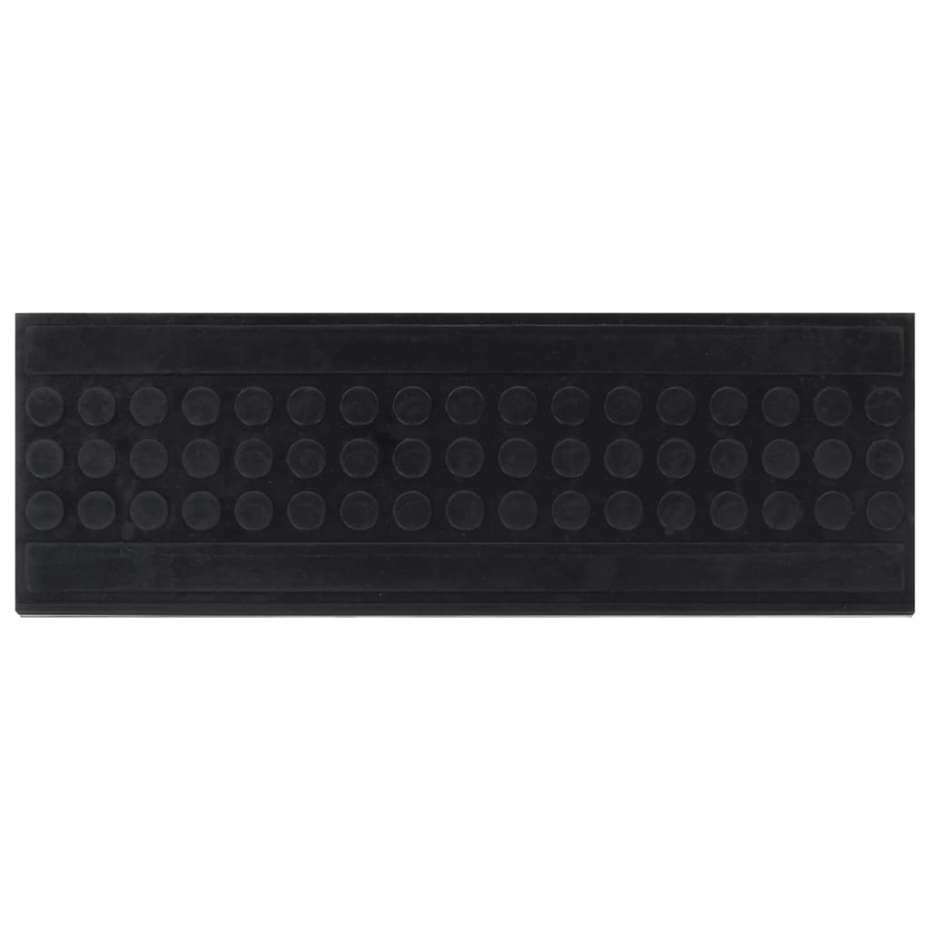 Trapmatten 10 st 25x75 cm rubber is nu te koop bij PeponiXL, paradijselijk wonen!
