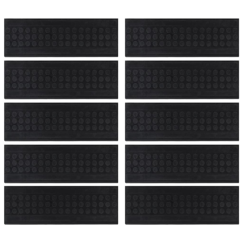 Trapmatten 10 st 25x75 cm rubber is nu te koop bij PeponiXL, paradijselijk wonen!