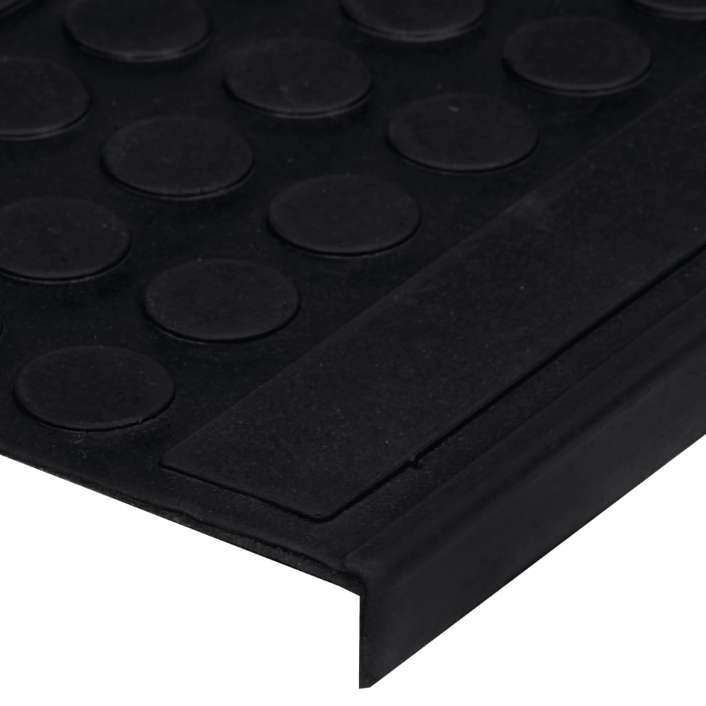 Trapmatten 10 st 25x75 cm rubber is nu te koop bij PeponiXL, paradijselijk wonen!