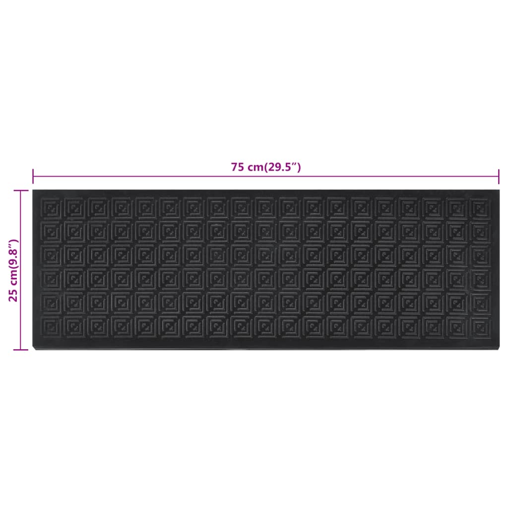 Trapmatten 5 st 25x75 cm rubber is nu te koop bij PeponiXL, paradijselijk wonen!