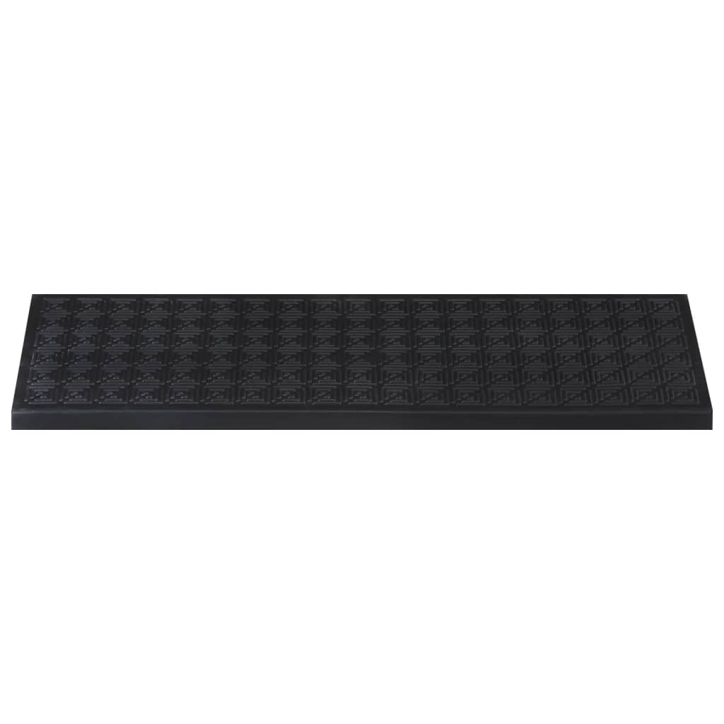 Trapmatten 10 st 25x75 cm rubber is nu te koop bij PeponiXL, paradijselijk wonen!