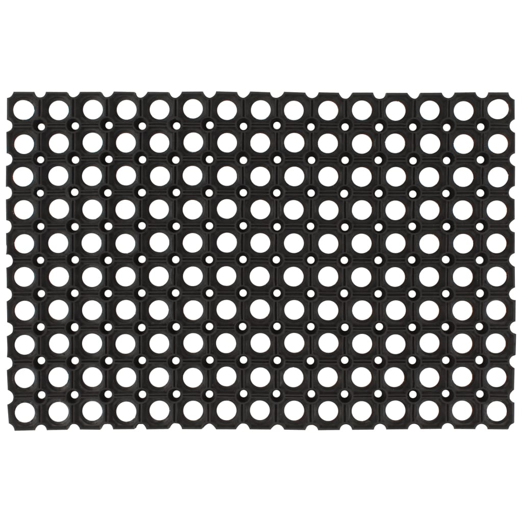 Deurmat rechthoekig 40x60 cm rubber is nu te koop bij PeponiXL, paradijselijk wonen!