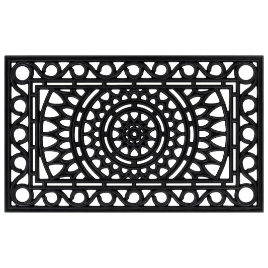 Deurmat rechthoekig 45x75 cm rubber is nu te koop bij PeponiXL, paradijselijk wonen!