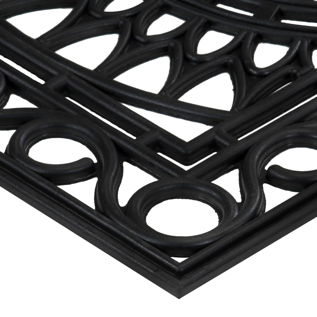 Deurmat rechthoekig 45x75 cm rubber is nu te koop bij PeponiXL, paradijselijk wonen!