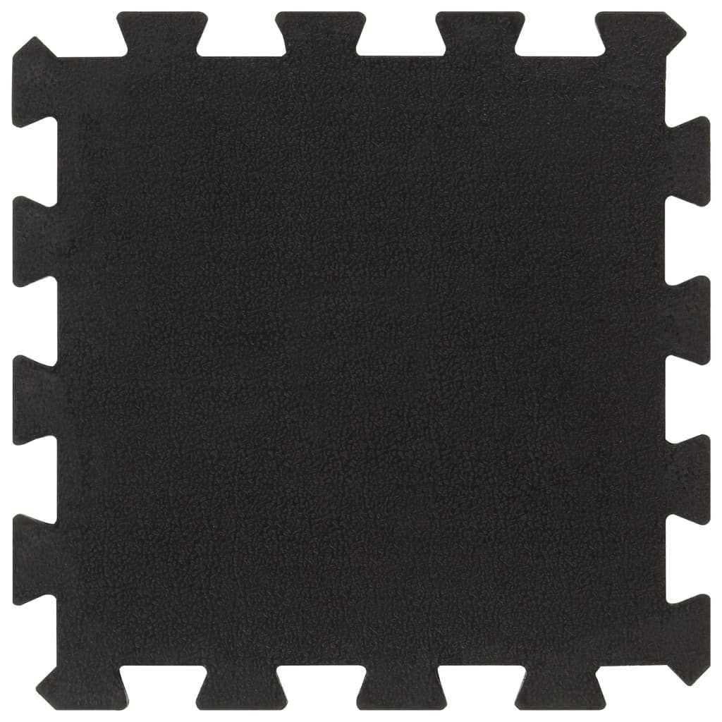 Rubbertegels 16 st 16 mm 30x30 cm zwart is nu te koop bij PeponiXL, paradijselijk wonen!