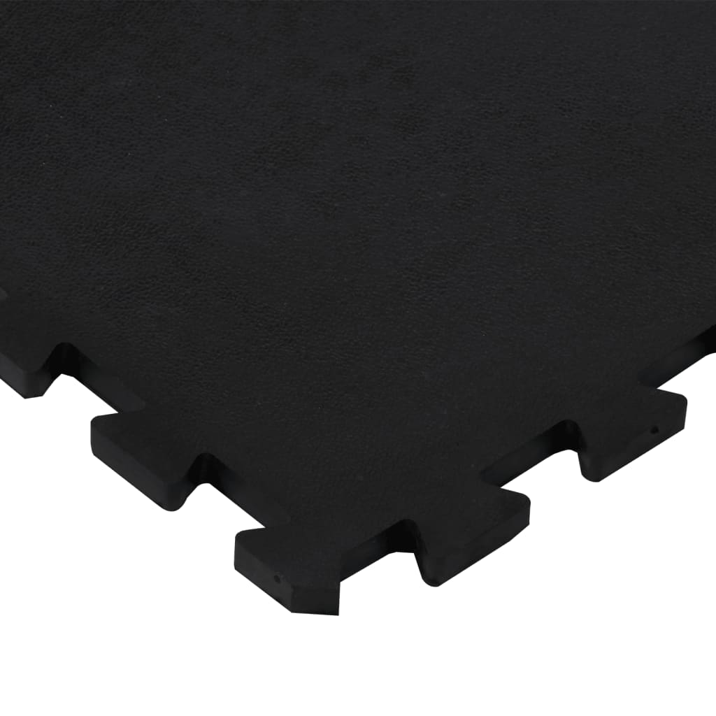 Rubbertegel 12 mm 100x100 cm zwart is nu te koop bij PeponiXL, paradijselijk wonen!