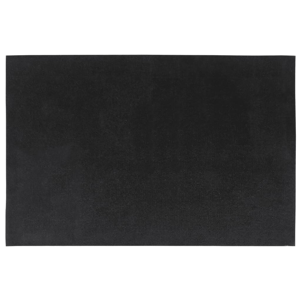 Deurmat 40x60 cm getufte kokosvezel donkergrijs is nu te koop bij PeponiXL, paradijselijk wonen!