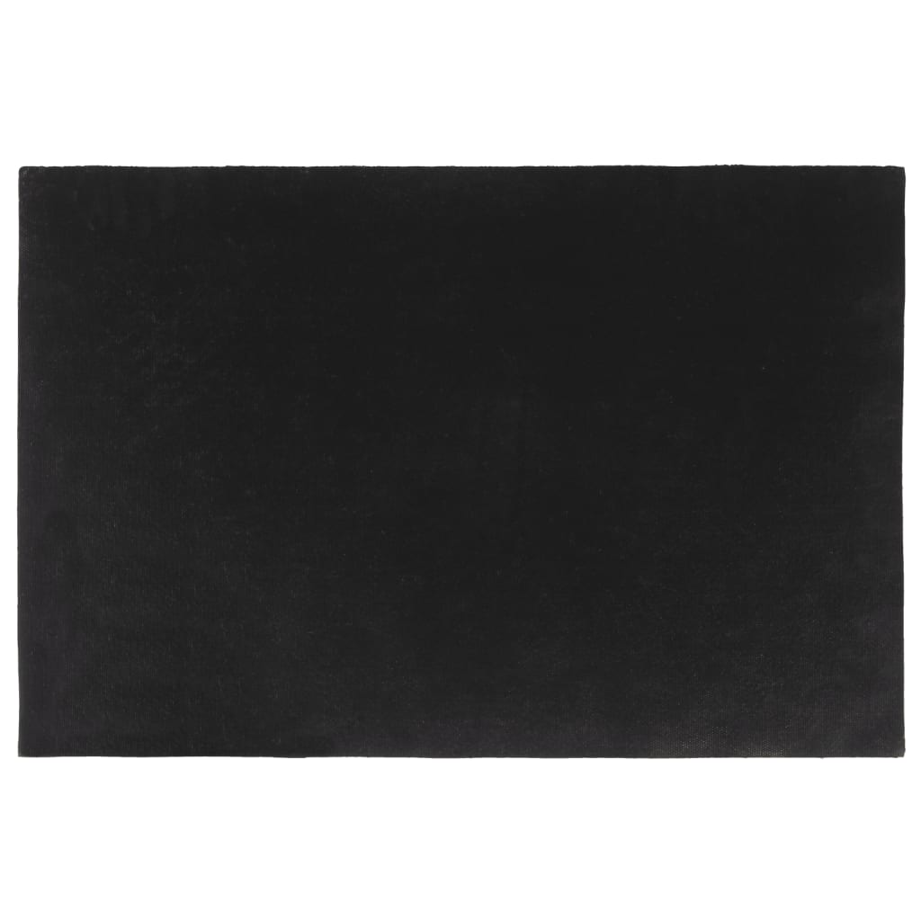 Deurmat 60x90 cm getufte kokosvezel donkergrijs is nu te koop bij PeponiXL, paradijselijk wonen!