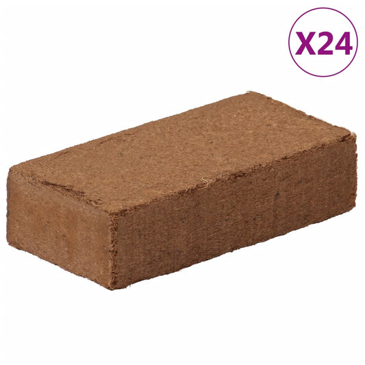 Kokosvezelblokken 24 st 650 g elk 15,6 kg totaal is nu te koop bij PeponiXL, paradijselijk wonen!