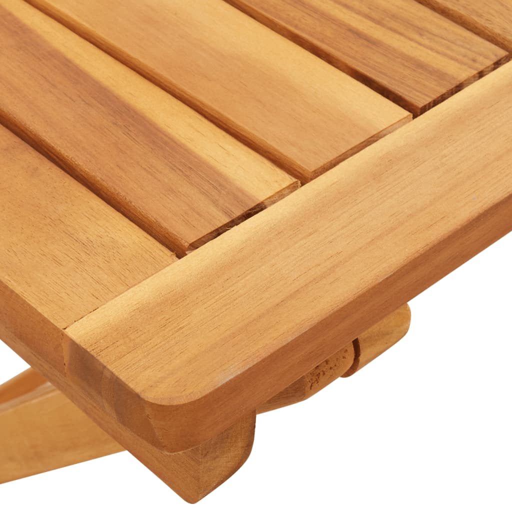 Tuintafel inklapbaar 50x50x50 cm massief acaciahout is nu te koop bij PeponiXL, paradijselijk wonen!
