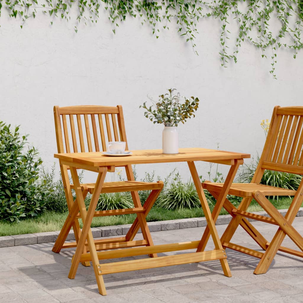 Tuintafel inklapbaar 90x52,5x65 cm massief acaciahout is nu te koop bij PeponiXL, paradijselijk wonen!