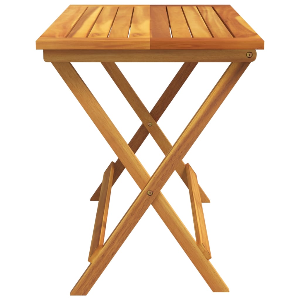Tuintafel inklapbaar 90x52,5x65 cm massief acaciahout is nu te koop bij PeponiXL, paradijselijk wonen!