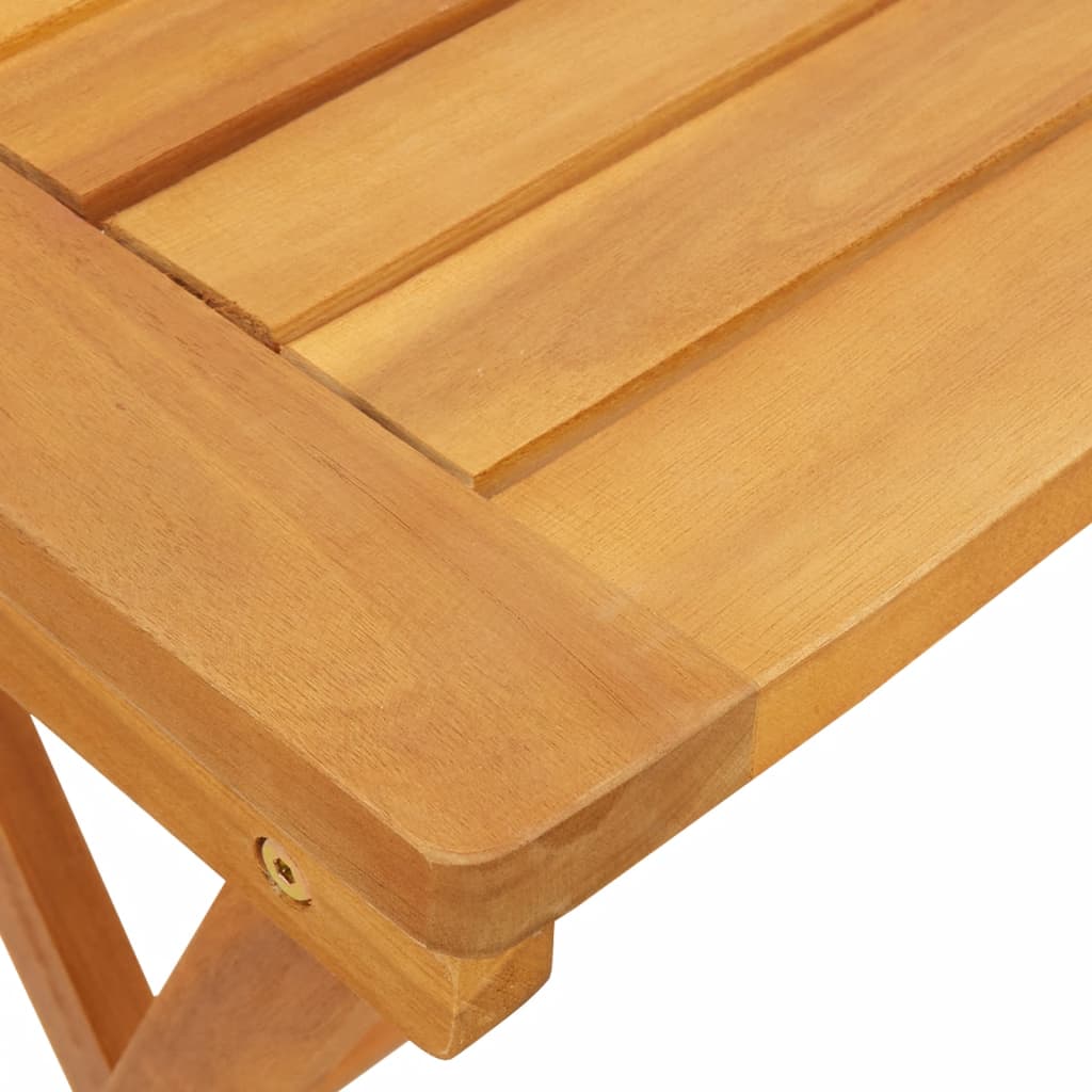 Tuintafel inklapbaar 50x36x60 cm massief acaciahout is nu te koop bij PeponiXL, paradijselijk wonen!