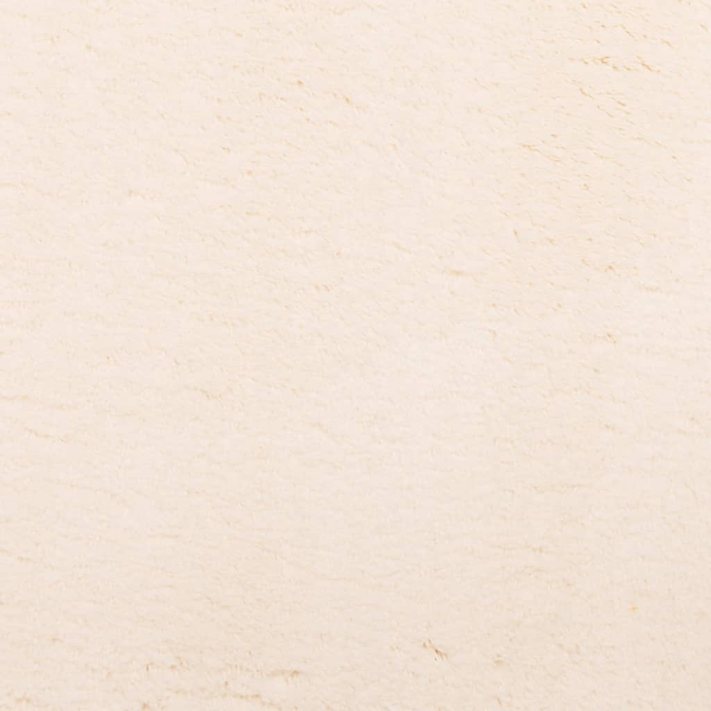 Vloerkleed HUARTE laagpolig zacht wasbaar 160x230 cm beige is nu te koop bij PeponiXL, paradijselijk wonen!