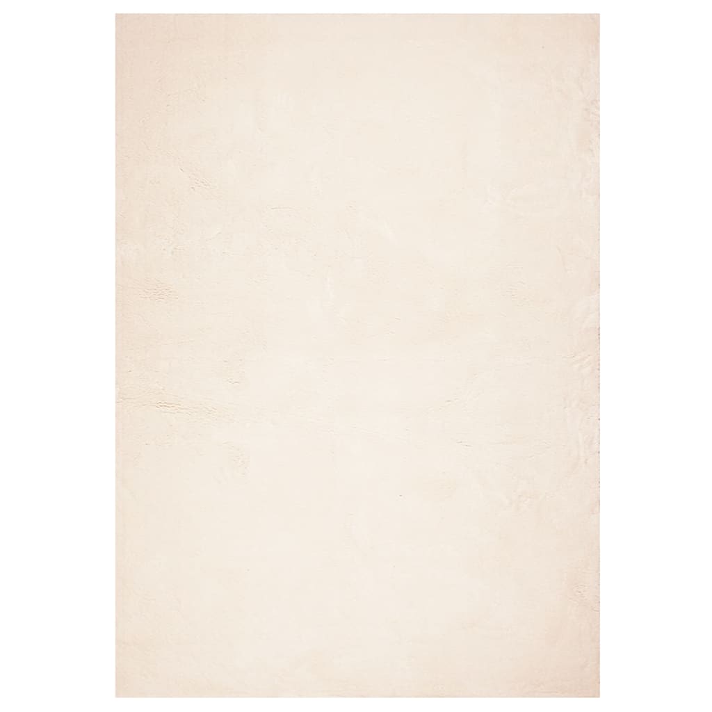 Vloerkleed HUARTE laagpolig zacht wasbaar 240x340 cm beige is nu te koop bij PeponiXL, paradijselijk wonen!