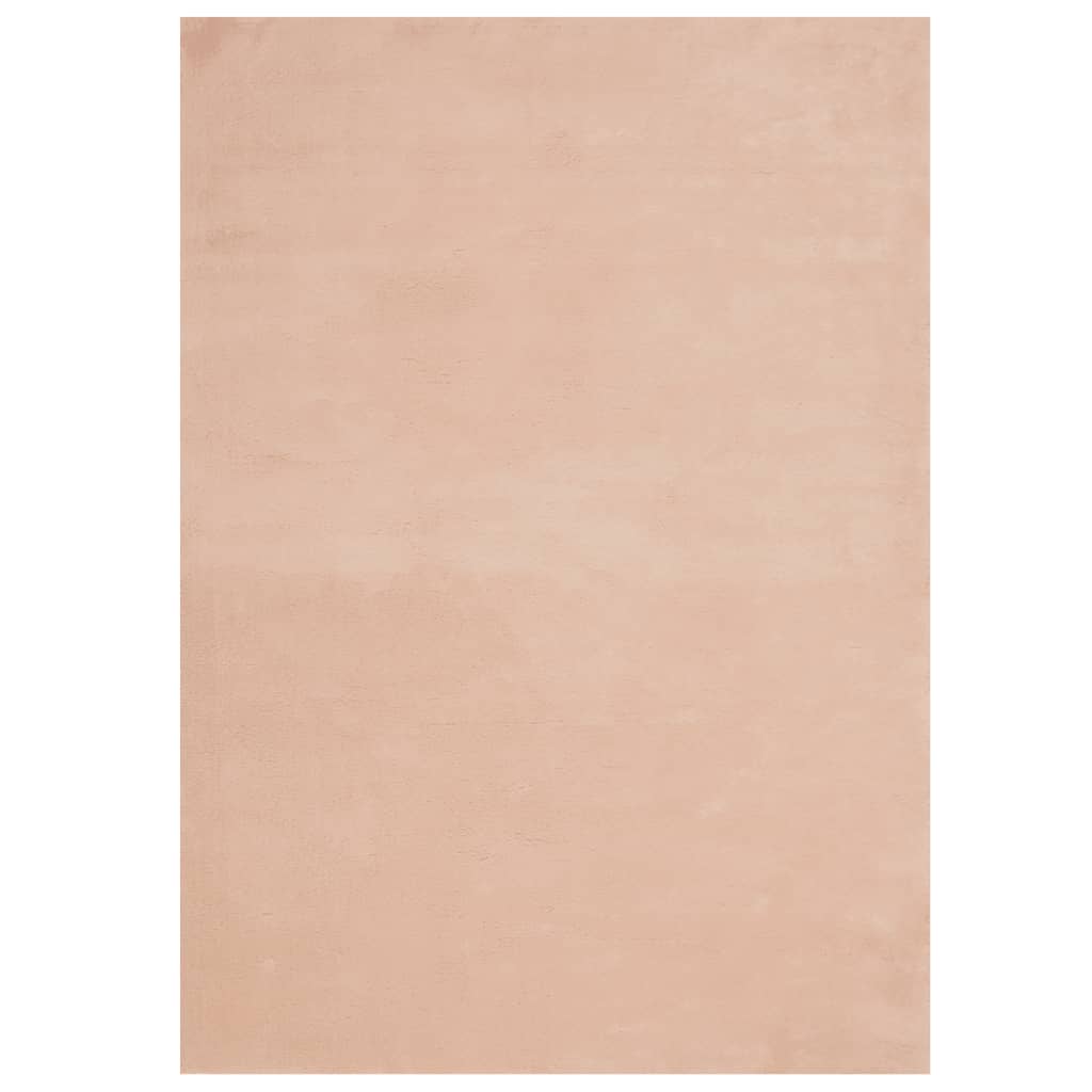 Vloerkleed HUARTE laagpolig zacht wasbaar 200x280 cm roze is nu te koop bij PeponiXL, paradijselijk wonen!