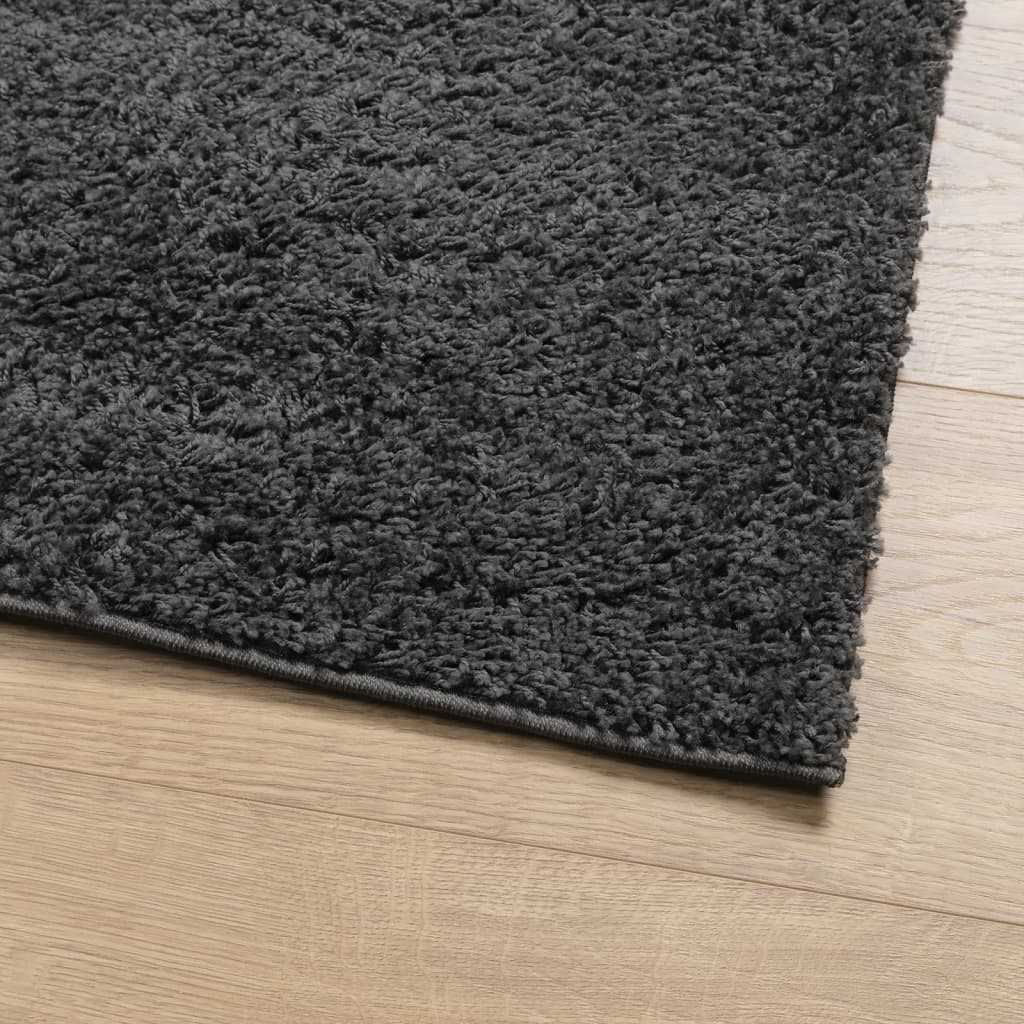 Vloerkleed PAMPLONA shaggy hoogpolig 120x170 cm antraciet is nu te koop bij PeponiXL, paradijselijk wonen!