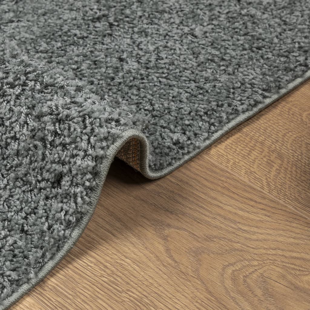 Vloerkleed PAMPLONA shaggy hoogpolig modern 80x150 cm groen is nu te koop bij PeponiXL, paradijselijk wonen!