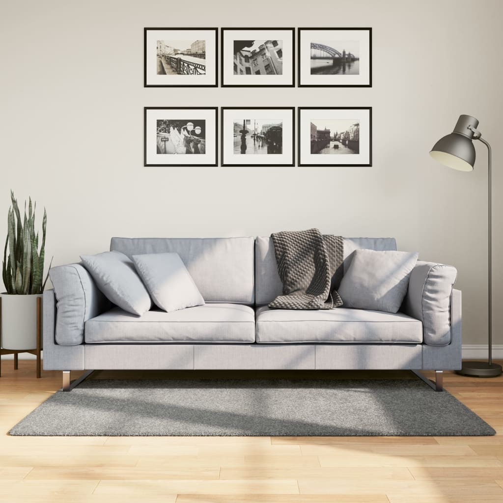 Vloerkleed PAMPLONA shaggy hoogpolig modern 80x150 cm groen is nu te koop bij PeponiXL, paradijselijk wonen!