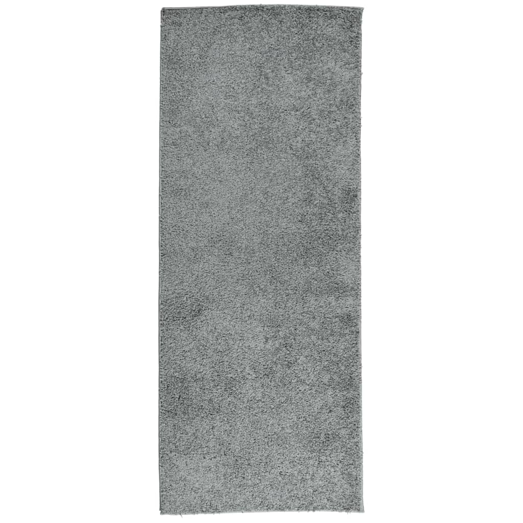 Vloerkleed PAMPLONA shaggy hoogpolig modern 80x200 cm groen is nu te koop bij PeponiXL, paradijselijk wonen!