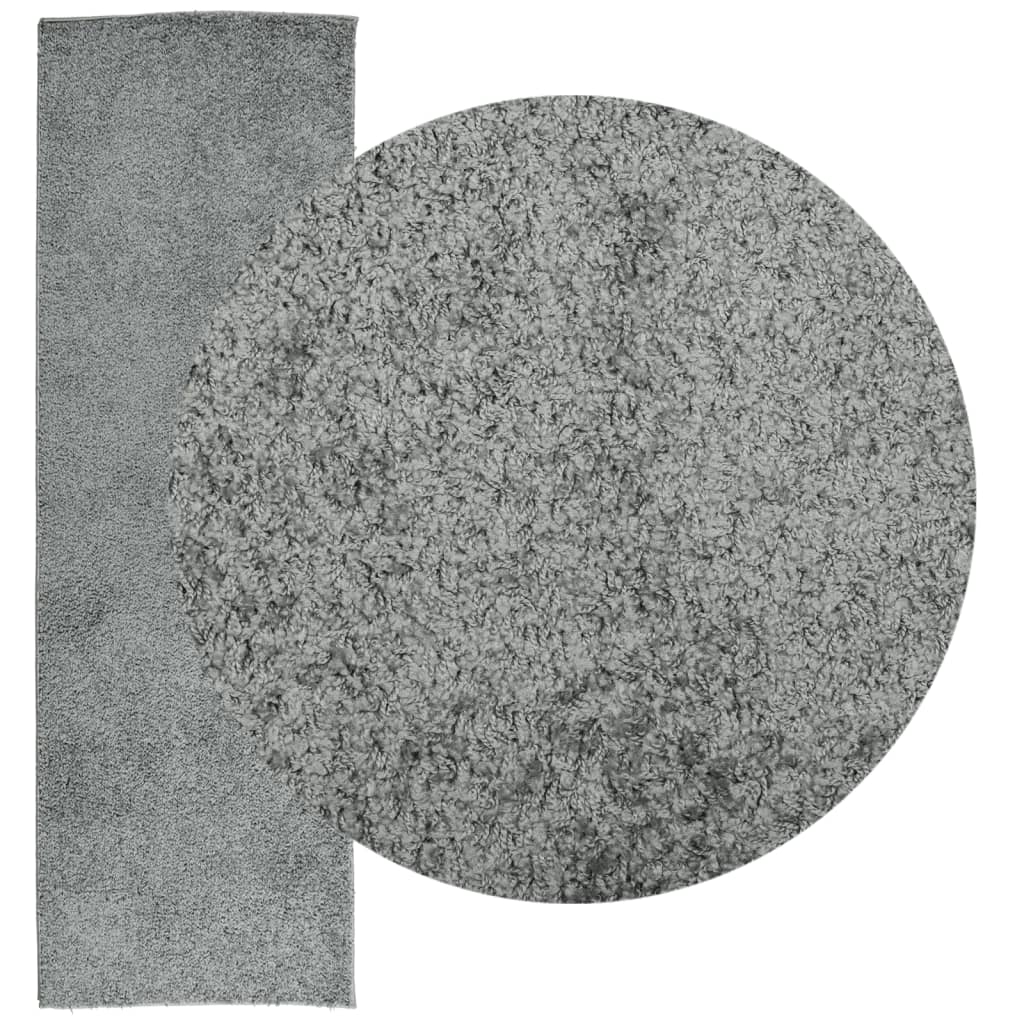 Vloerkleed PAMPLONA shaggy hoogpolig modern 80x250 cm groen is nu te koop bij PeponiXL, paradijselijk wonen!