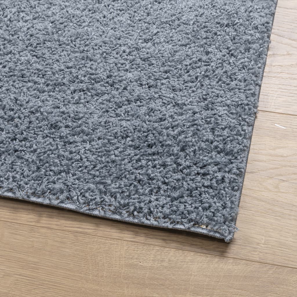 Vloerkleed PAMPLONA shaggy hoogpolig modern 140x200 cm blauw is nu te koop bij PeponiXL, paradijselijk wonen!