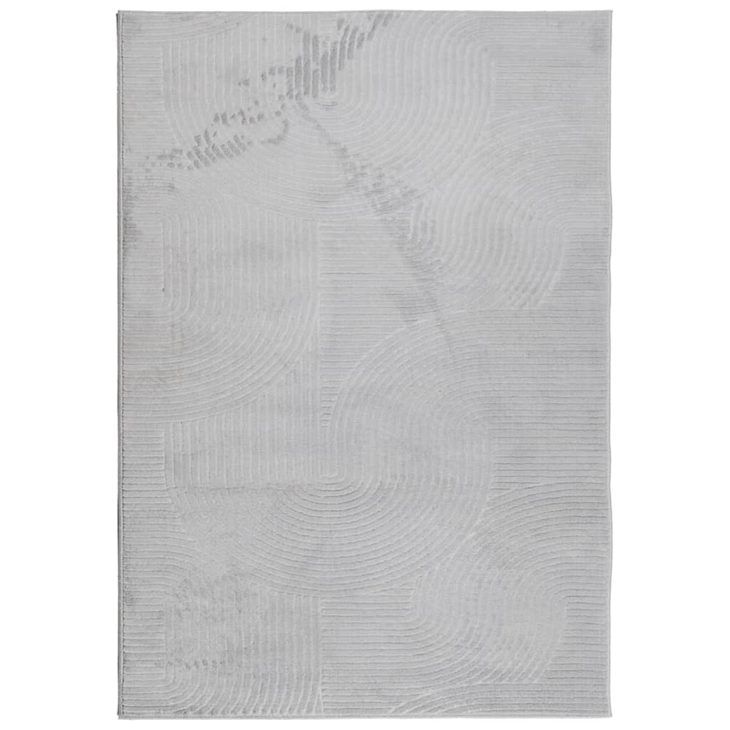 Vloerkleed IZA laagpolig Scandinavisch 160x230 cm grijs is nu te koop bij PeponiXL, paradijselijk wonen!