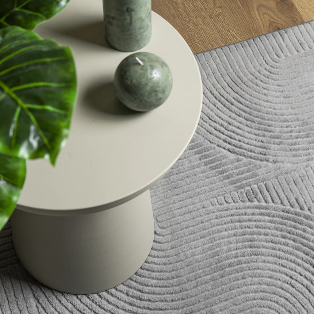 Vloerkleed IZA laagpolig Scandinavisch 160x230 cm grijs is nu te koop bij PeponiXL, paradijselijk wonen!