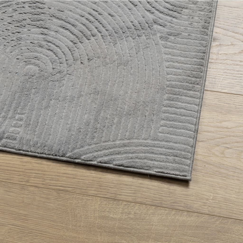 Vloerkleed IZA laagpolig Scandinavisch 200x280 cm grijs is nu te koop bij PeponiXL, paradijselijk wonen!