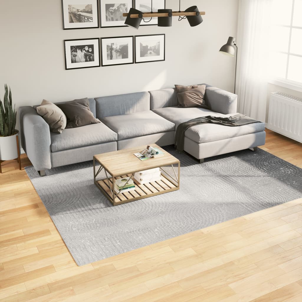 Vloerkleed IZA laagpolig Scandinavisch 200x280 cm grijs is nu te koop bij PeponiXL, paradijselijk wonen!