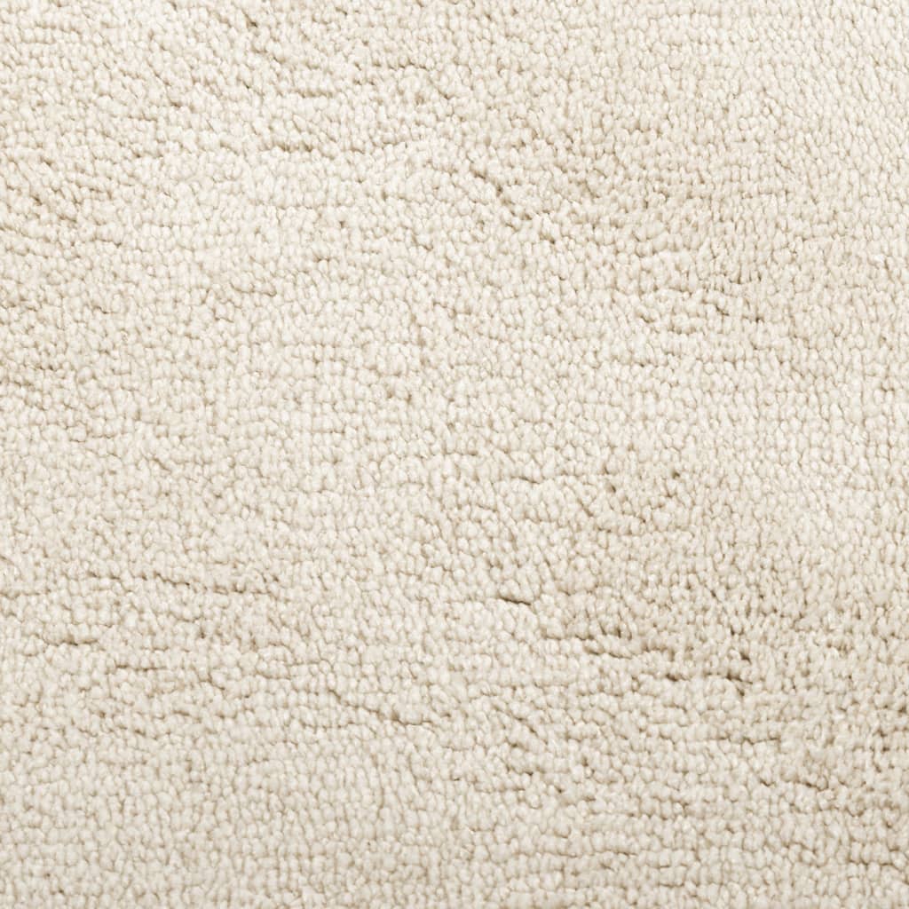 Vloerkleed OVIEDO laagpolig 120x120 cm beige is nu te koop bij PeponiXL, paradijselijk wonen!