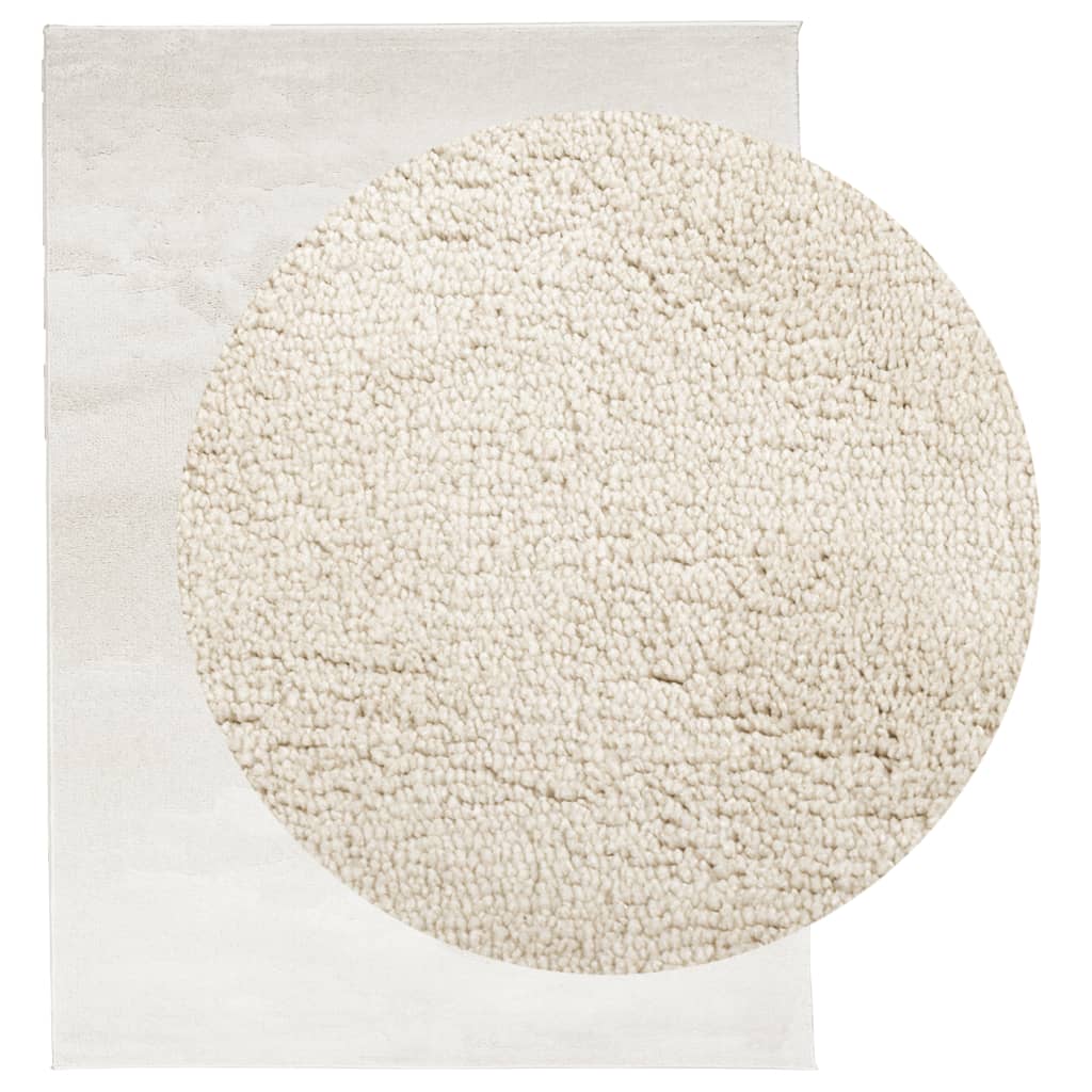 Vloerkleed OVIEDO laagpolig 240x340 cm beige is nu te koop bij PeponiXL, paradijselijk wonen!
