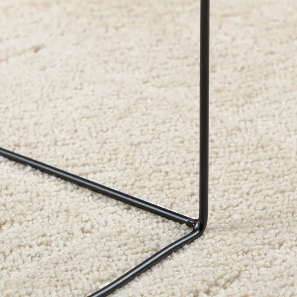 Vloerkleed OVIEDO laagpolig Ø 160 cm beige is nu te koop bij PeponiXL, paradijselijk wonen!