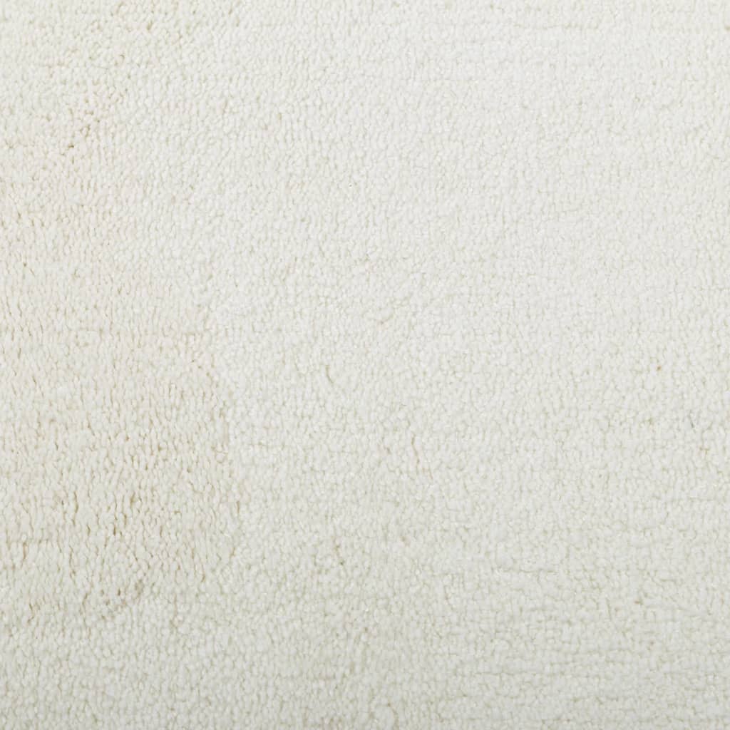 Vloerkleed OVIEDO laagpolig 140x200 cm crèmekleurig is nu te koop bij PeponiXL, paradijselijk wonen!
