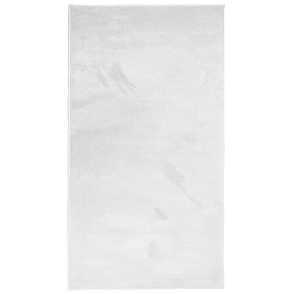 Vloerkleed OVIEDO laagpolig 60x110 cm grijs is nu te koop bij PeponiXL, paradijselijk wonen!